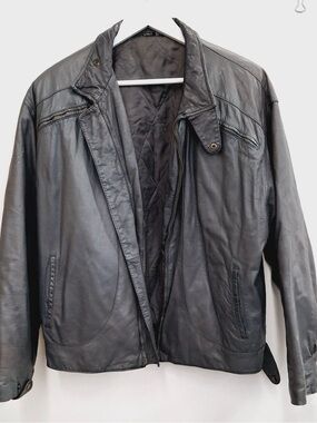 Vintage Wilkes Bashford Italian Leather Jacket